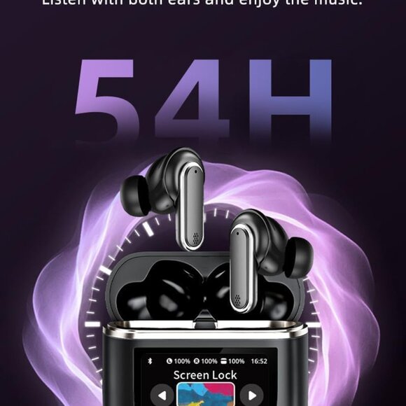 Acuvar Wireless Earbuds Bluetooth Headphones with LED Display - Picture 7 of 10